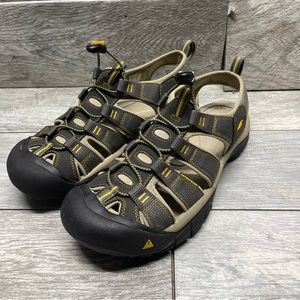 KEEN NEWPORT H2 Raven-aluminum HIKING SANDALS SIZE 12
